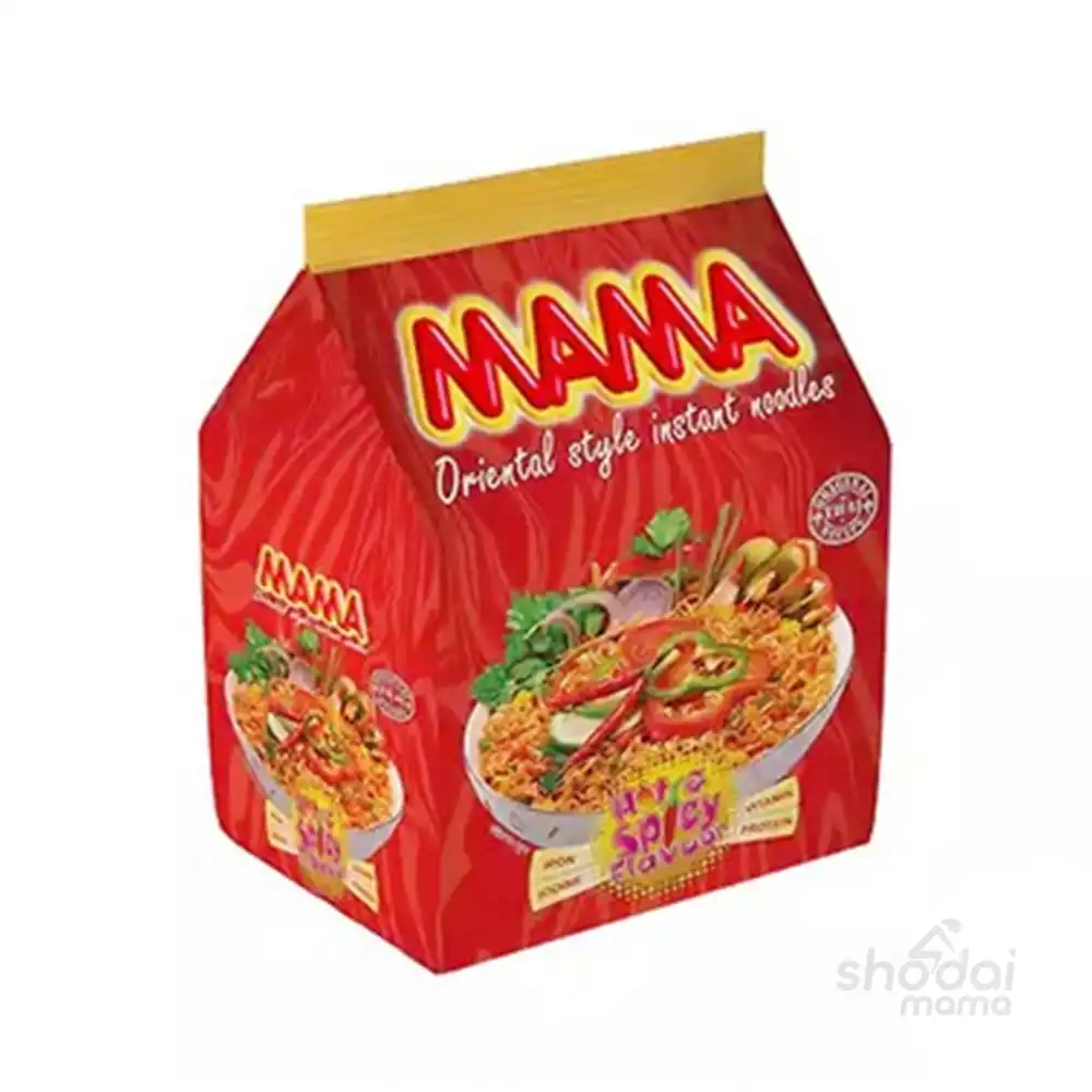 Mama Hot & Spicy Flavour Noodles 248gm 4Pack